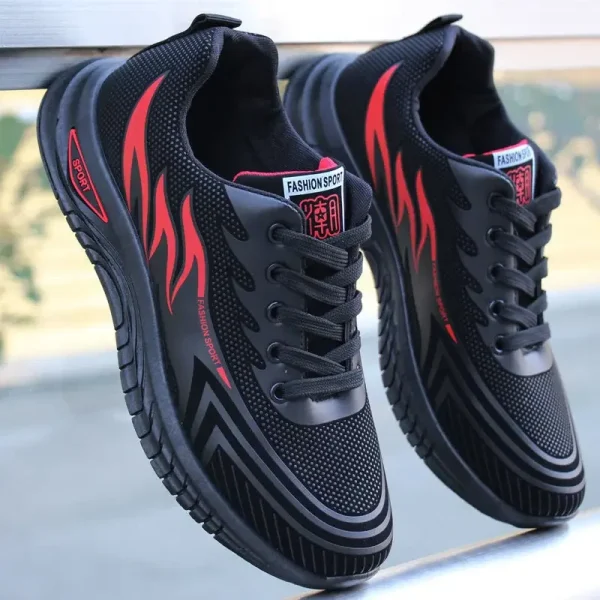 Men's Casual Sneakers New Breathable Sports Shoes Male Spring Fashion Antislip Wear-resisting Running Trainers Outdoor Men Shoes - Image 4