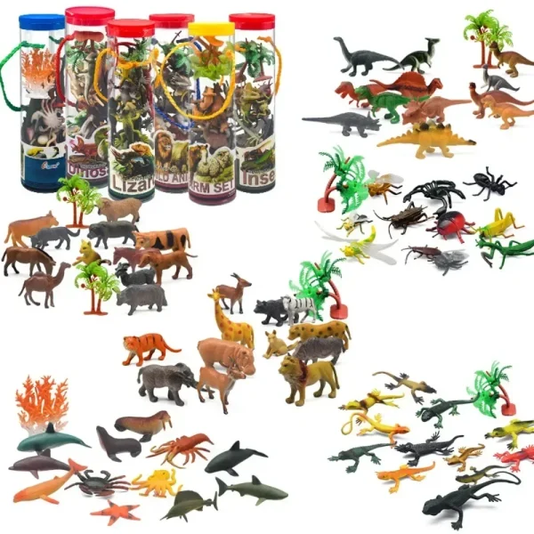 12Pcs/set Funny Dinosaur Model Children's Educational Toys Small Simulation Animal Figures Kids Toys for Boy Birthday Gifts New - Image 4