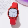 Fashion Simple Arabic Digital Surface Silicone Strap Women Quartz Watch Relogio Feminino Women's Silicone Sports Watch - Image 2